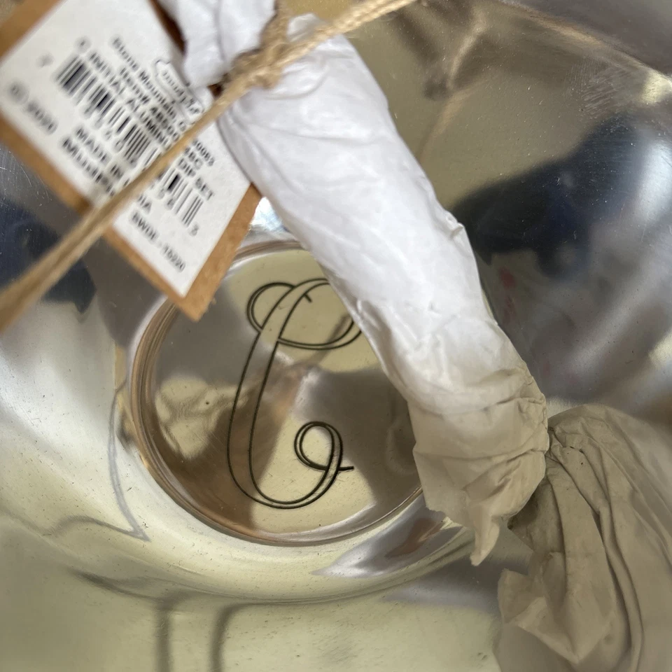 Juego de inmersión inicial de aluminio MudPie letra C nuevo en caja Foto 2 de 4