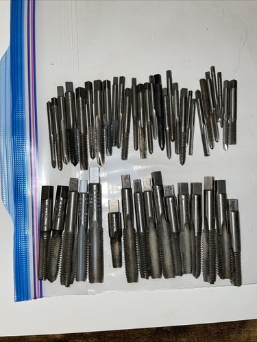 Mixed Lot of Taps various sizes & brands, 45 Pieces Preowned, see photos.