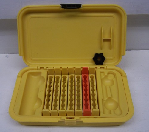 Chapman Replacement 5575 Case w/ 7 Racks & Spinner Screwdriver Bit Case USA Made - Picture 2 of 5