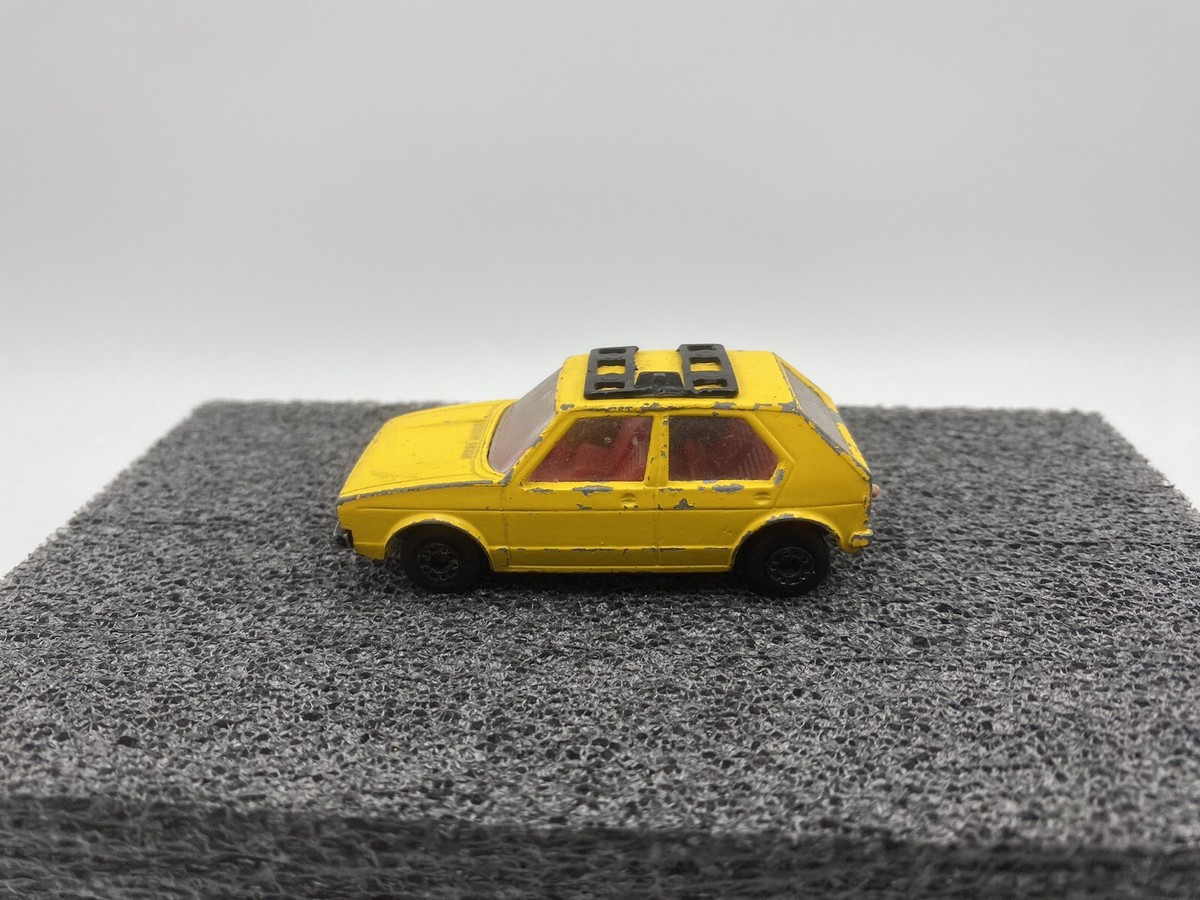 Matchbox Lesney Superfast VW Golf Mk1 1976 Yellow Loose (N1) | eBay