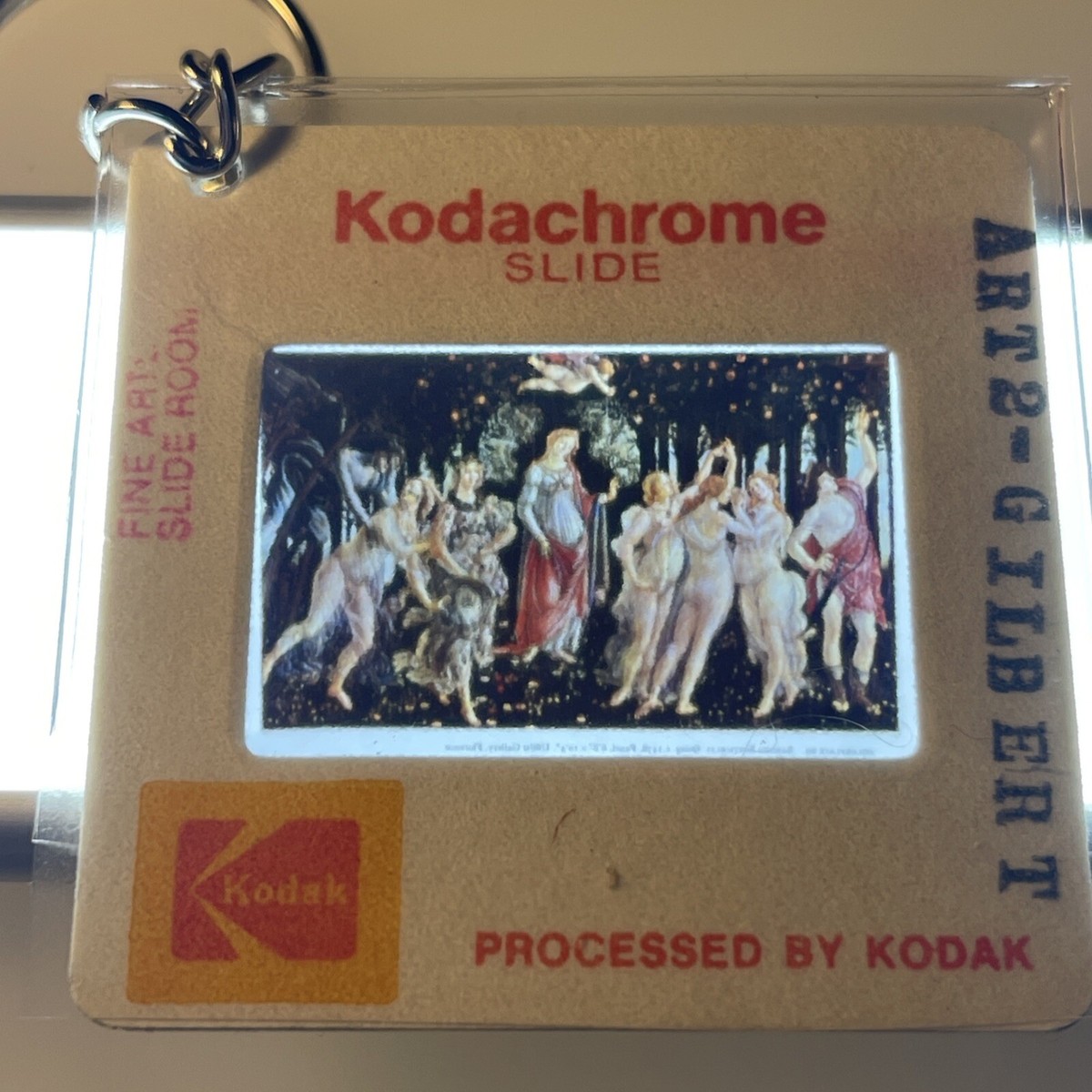 Sandro Botticelli “primavera ” 35mm Slide KEYCHAIN 1121 | eBay