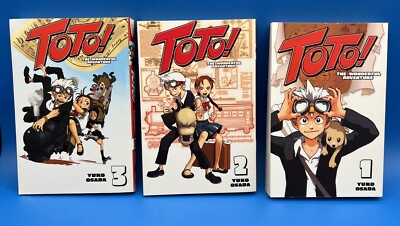 Toto! The Wonderful Adventure Vol 1-3 Manga Books English Yuko