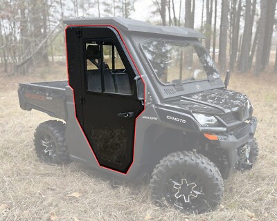ARMOR TECH CFMOTO UFORCE 1000 2023+ FULL STEEL DOORS ONLY WITH OPENING WINDOWS