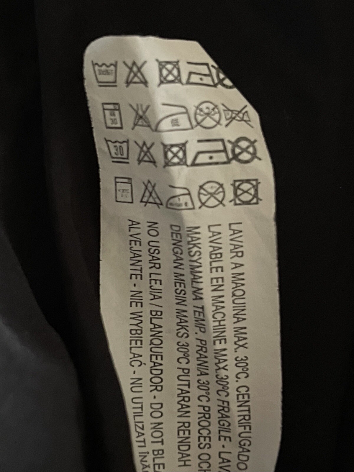 ZARA BASIC Outerwear Department, Black Anorak Jac… - image 13