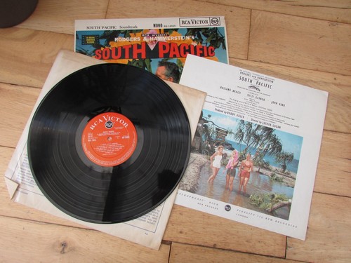 South Pacific - Original Soundtrack 12" LP RCA RB-16065 & Insert - Excellent