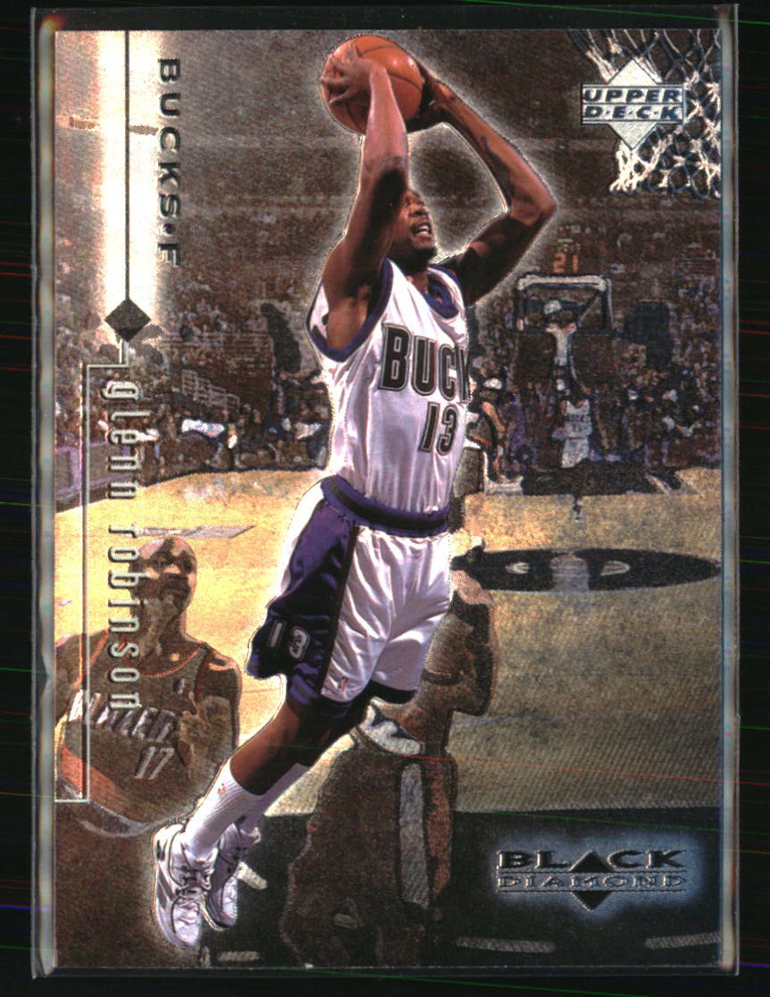 1998 Upper Deck Black Diamond #54 Glenn Robinson NBA Basketball Card