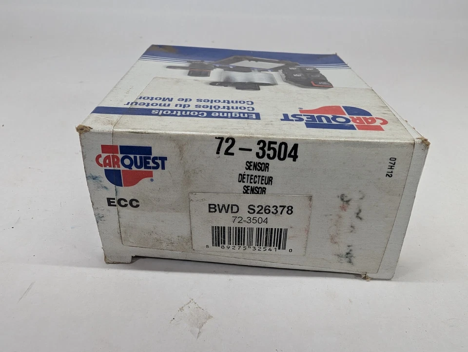 Interruptor de seguridad neutro - Auto Trans CarQuest / BWD S26378 Foto 3 de 3