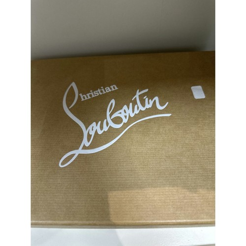 Christian Louboutin Gold Lace Pointed Heels - Size 40.5, with Box & Dustbag - Picture 3 of 5