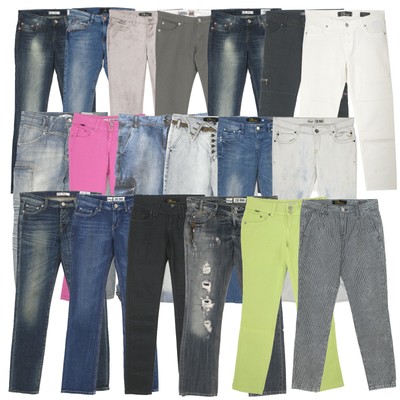 LTB Damen Jeans blau schwarz Skinny Straight Posten Paket Konvolut nur 6 /Stck.