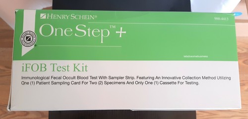 Henry Schein One Step + iFOB Test Kit Immunological Fecal Blood Occult 25 Count - Picture 4 of 10