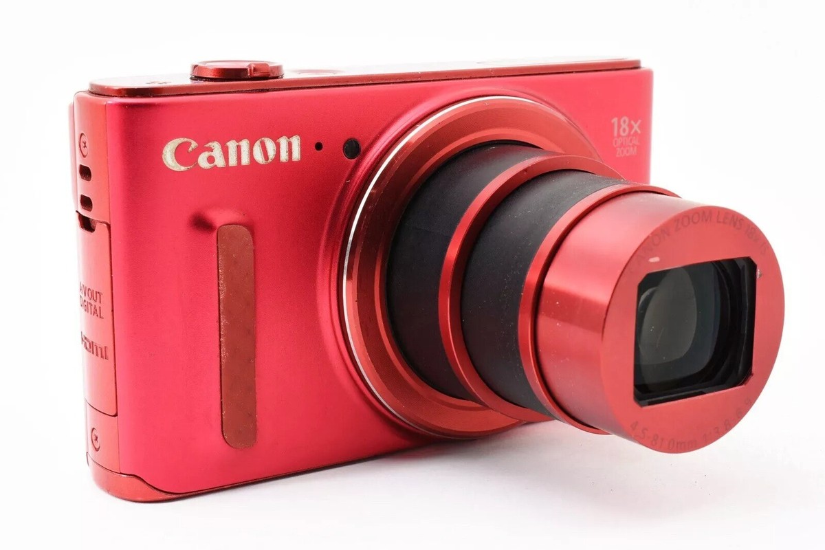 Canon PowerShot SX610 HS 赤色 Canon PowerShot SX610 HS SX610HS W. 18x Zoom Lens Wine Red