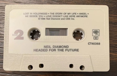 Neil Diamond Headed For The Future Cassette Pre-Owned - Picture 4 of 12