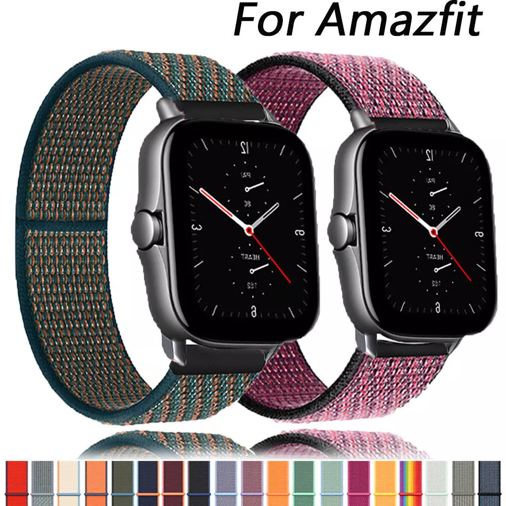 Nylon Watch Strap For Xiaomi Huami Amazfit GTS 2 Mini GTR 42MM