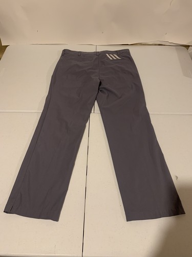 Adidas Men’s Size 34x29 Gray Chino Golf Pants Spandex Polyester Blend - Picture 5 of 6