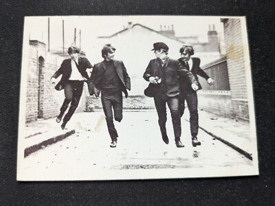 1964 Topps Beatles A Hard Day's Night # 50 Here come all four Beatles (GD)