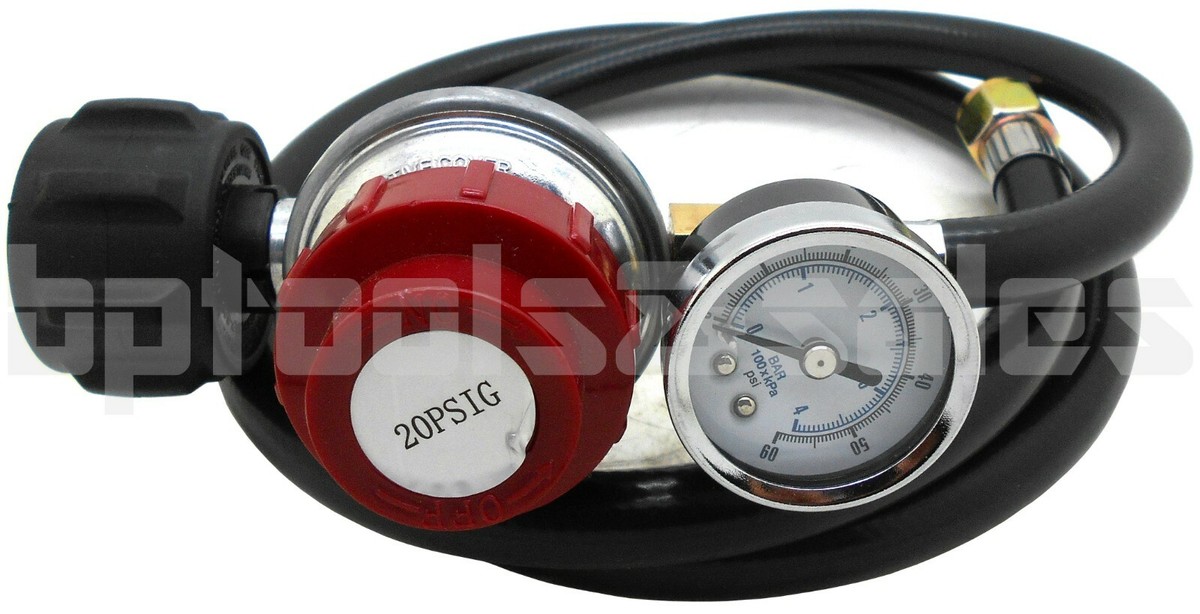 Tubo Per Gas Propano 12 Piedi Tubo Per Gas Propano Regolabile - 12 Piedi, Alta Pressione 0-30 PSI, In Acciaio Inox Hose Per Propano Inox - Foto 9