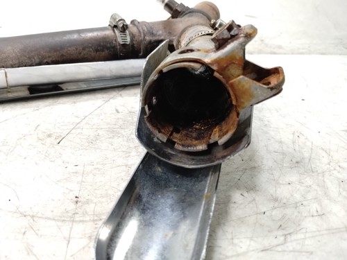 2009 Yamaha VStar 1300 XVS1300 Rear Exhaust Header Head Pipe - Picture 5 of 9