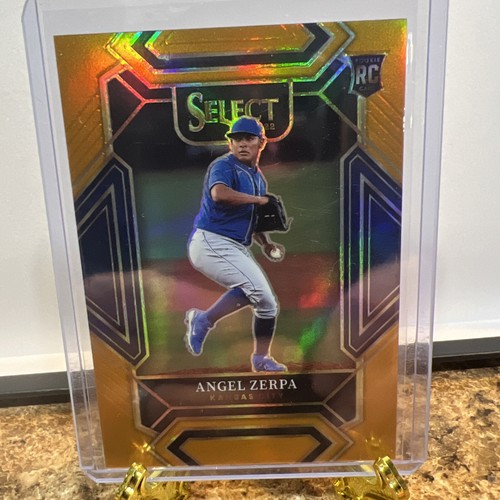 ANGEL ZERPA 2022 PANINI SELECT #204 ROOKIE GOLD PRIZM PARALLEL 2/10 BC9379