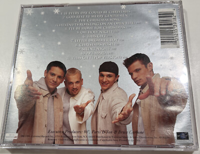 98 Degrees OP 1999 CD w/ “This Gift” & “Christmas Wish” + 2 Other