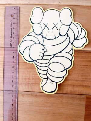 KAWS TOKYO FIRST 2001 Parco Gallery set of 10 Kimpsons Stickers
