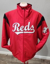 Cincinnati Reds Jacket Mens Large Majestic MLB Baseball Authentic Premier