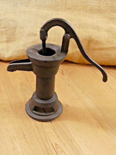 Rustic Cast Iron Pump Cistern