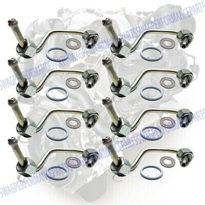 Set of 8 Fuel Injector Oring Line & Seal for Ford 6.4L Powerstroke Diesel AP0027
