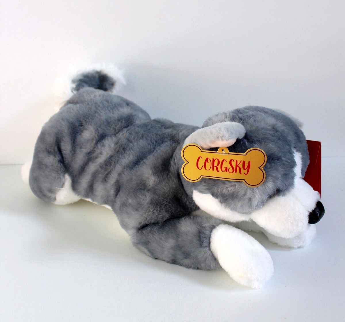 FAO Schwarz Corgsky Lying Stuffed Animal Plush Adopt A Pets 19