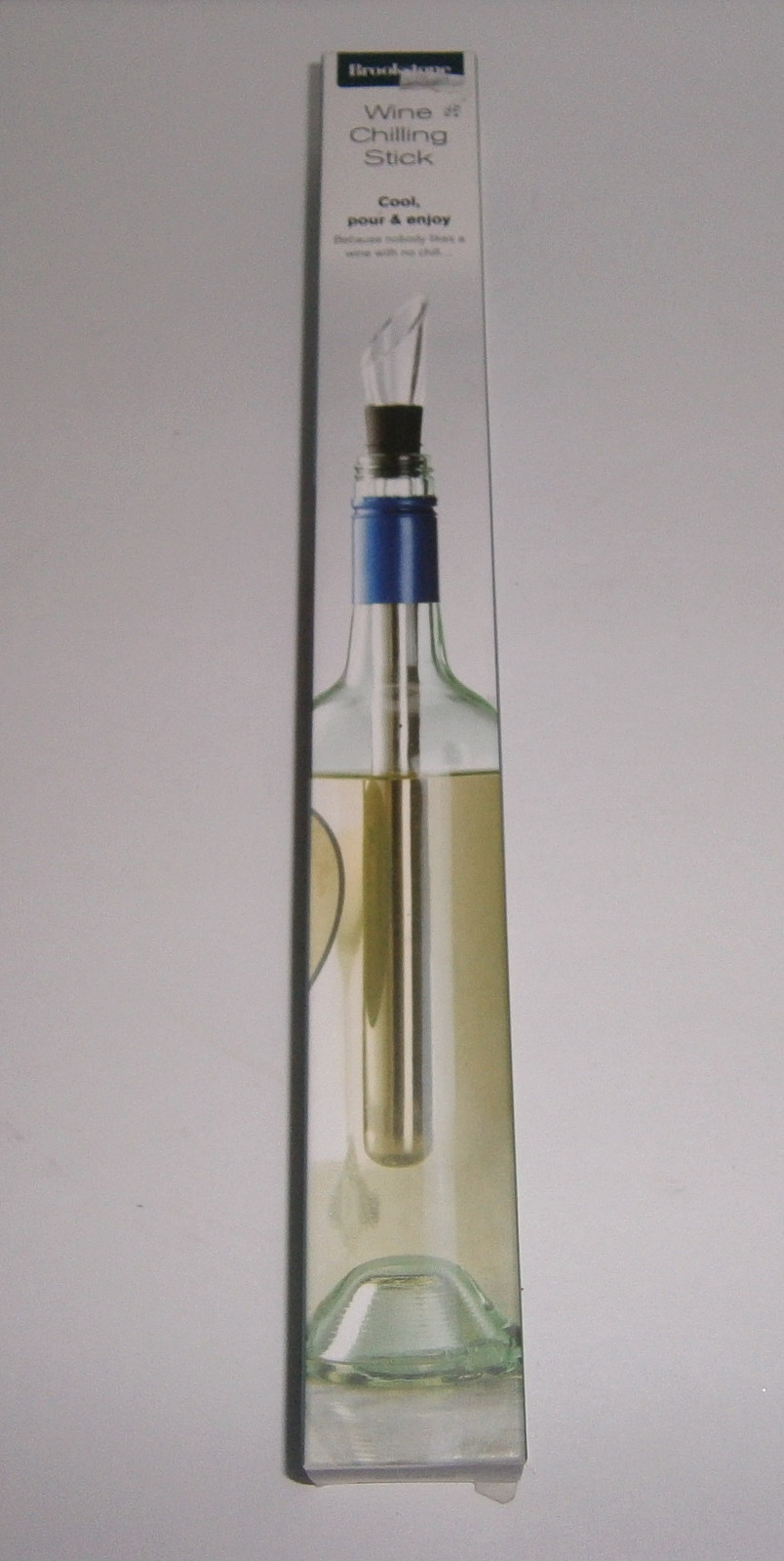 NEW IN BOX BROOKSTONE WINE CHILLING STICK eBay