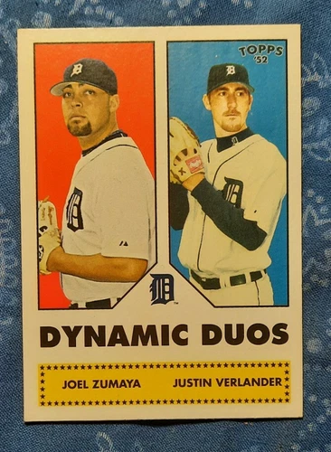 2006 Topps 52 Dynamic Duos Joel Zumaya/Justin Verlander #DD3 