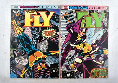 *THE FLY #1, #3 Impact Comics 1991