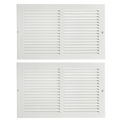 2 Pack Air Register Vent Covers Ceiling Wall, Return Air Grill 8x14 HVAC Systems