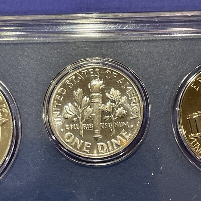 U.S. Silver Coins 1964 コレクション Lot Of 4 US MINT COIN SET 1964-P 90% SILVER Double Struck
