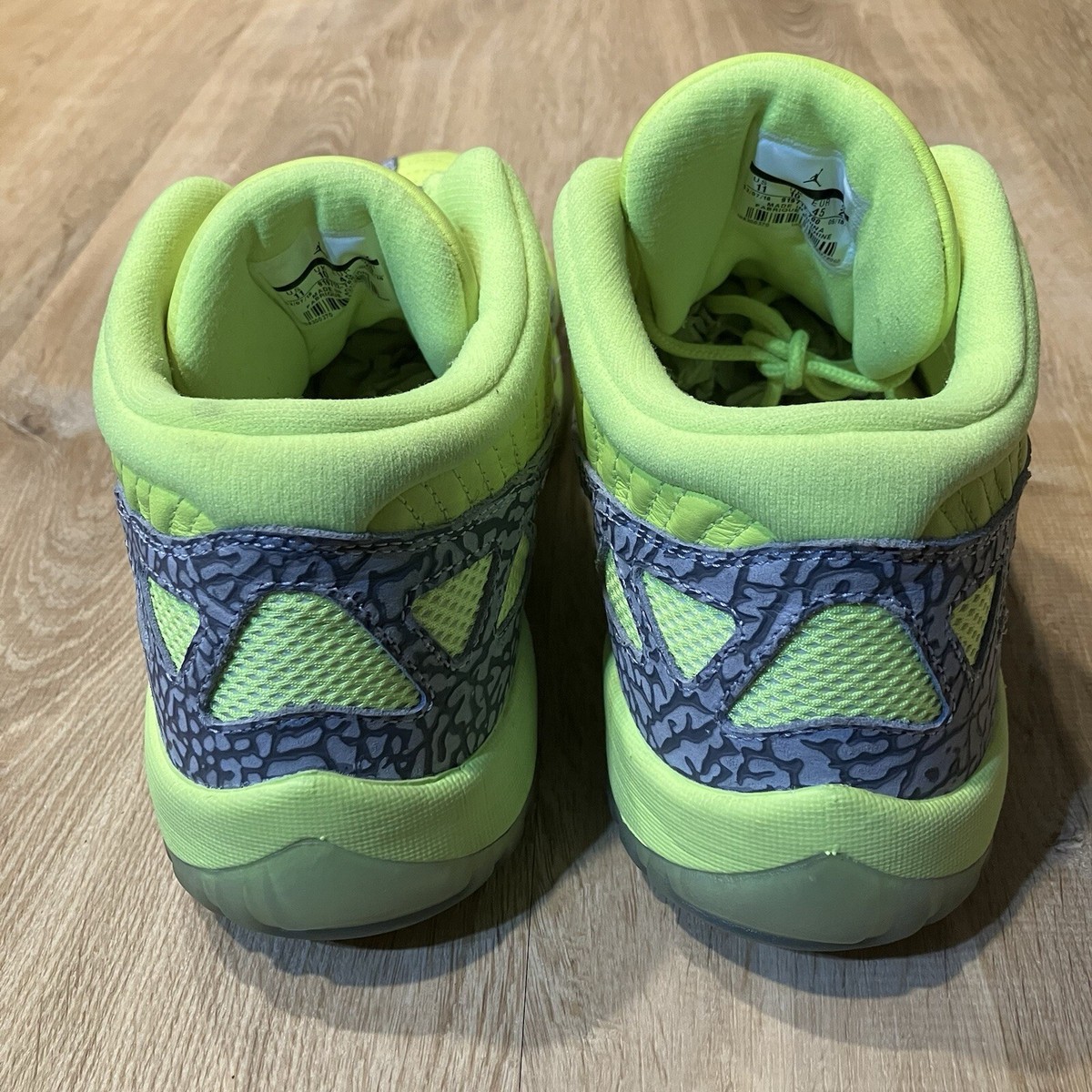 Nike Air Jordan 11 Retro Low IE Volt Neon CLEAN Green 919712