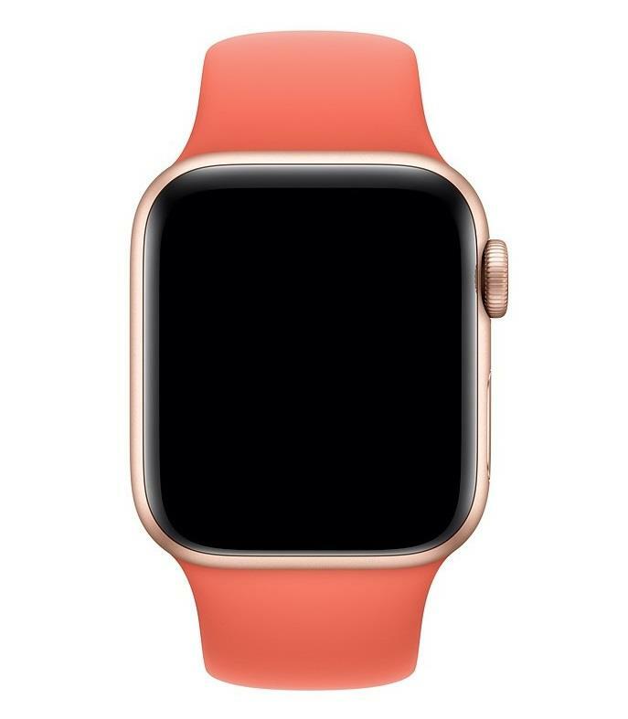 Apple Sport Band For Watch Series 5 Clementine S M M L 40mm For Sale Online Ebay