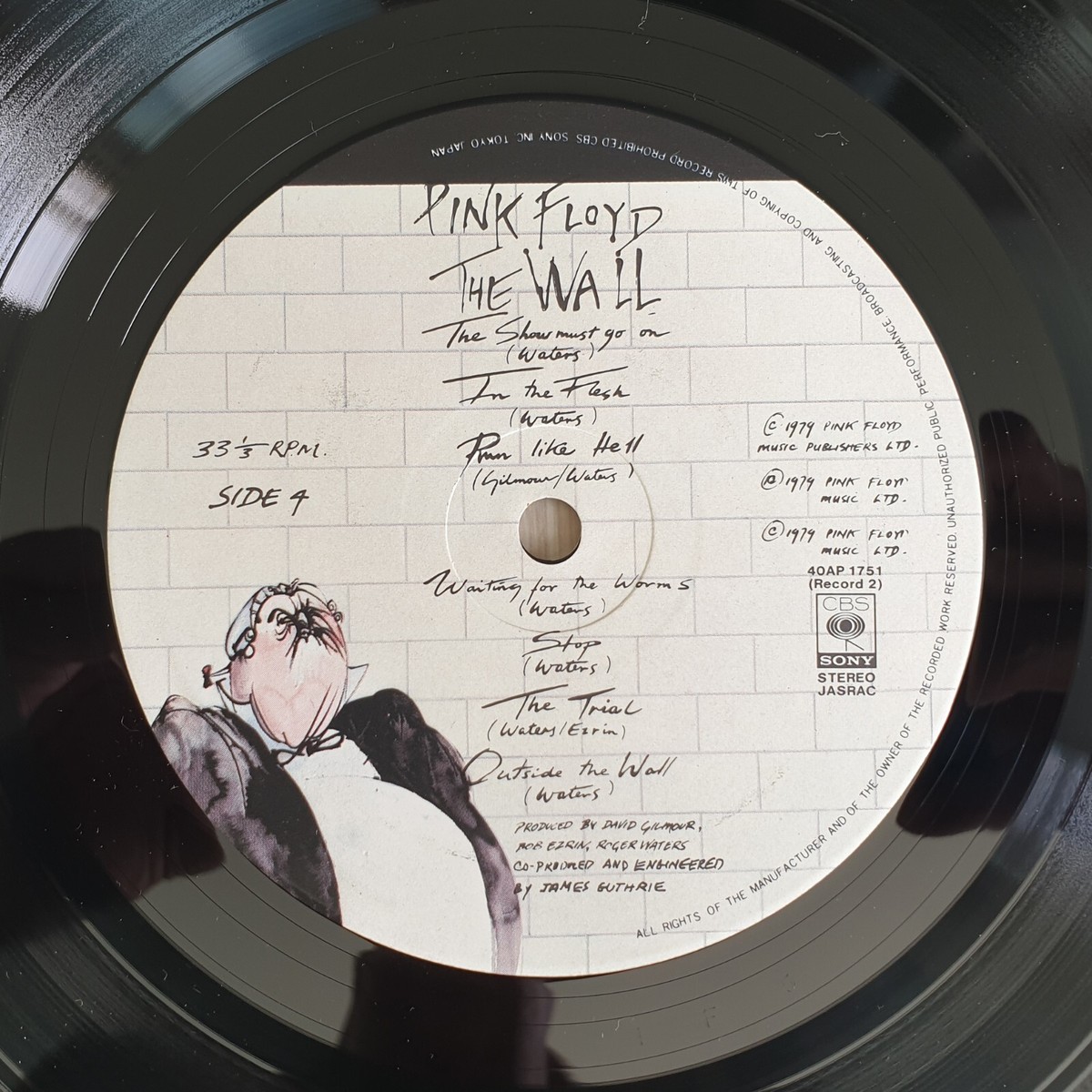 PINK FLOYD The Wall 2x LP 1979 Japan CBS/Sony 40AP 1750~1 | eBay