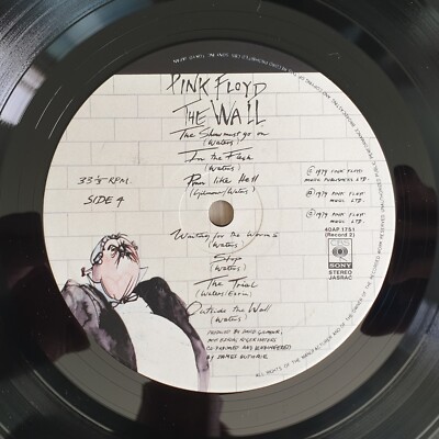PINK FLOYD The Wall 2x LP 1979 Japan CBS/Sony 40AP 1750~1 | eBay