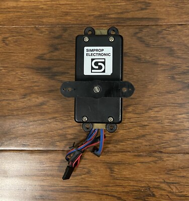 Simprop Electronic Large 1/4 1/5 Scale Power Servo Vintage SAM RC Part 0111562