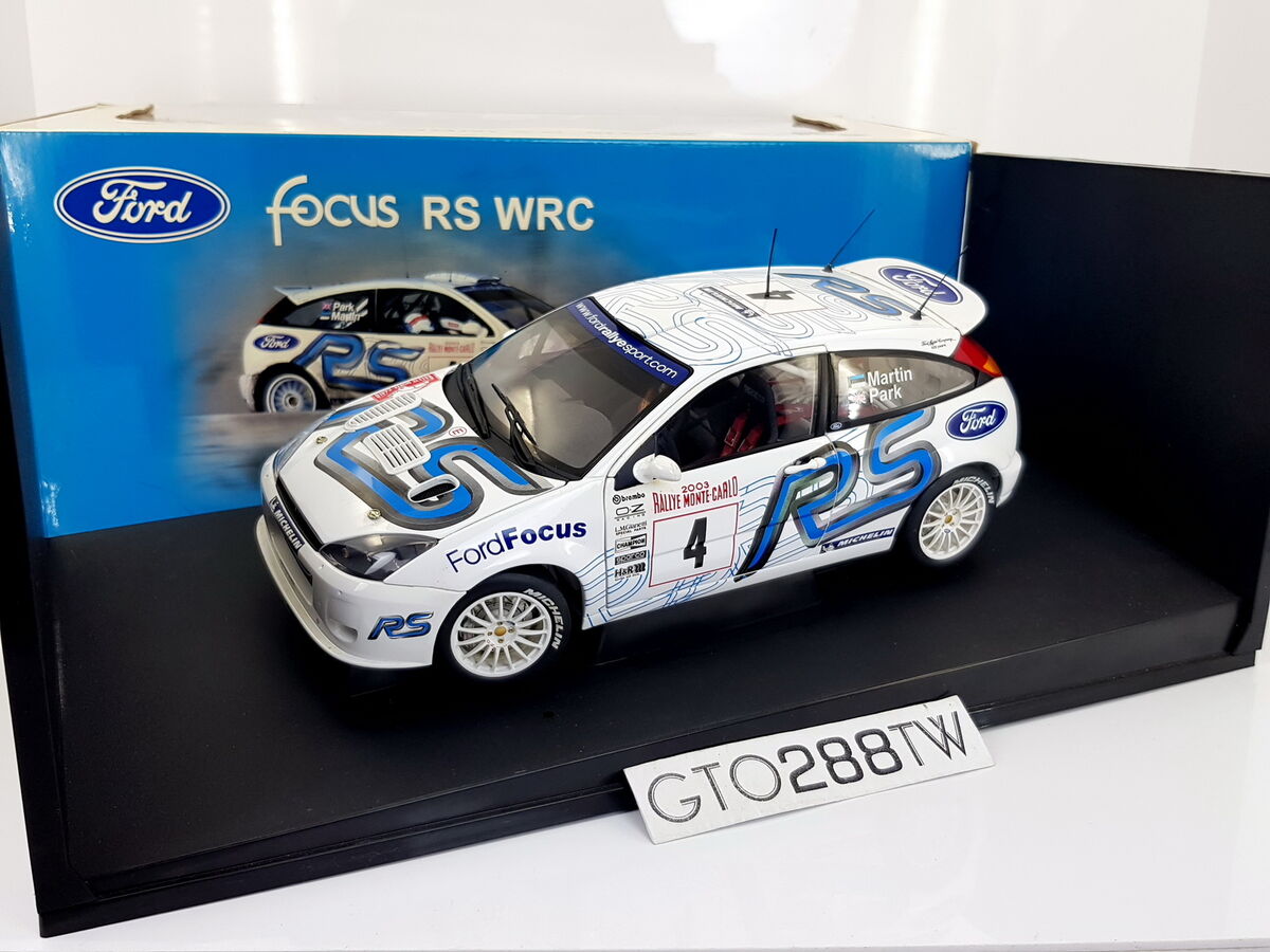 AUTOart 1:18 Ford Focus WRC 2003 Monte-Carlo Rally #4 Markko AUTOart 1:18 Ford Focus WRC 2003 Monte-Carlo Rally #4 Markko