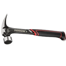ARROW 16 oz Straight Claw Hammers Rip Claw Hammer Forged Hammer Side Nail Puller