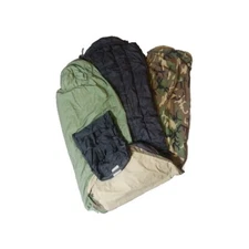USGI MILITARY ISSUE 4 PIECE MODULAR SLEEP SYSTEM MSS WOODLAND EUC