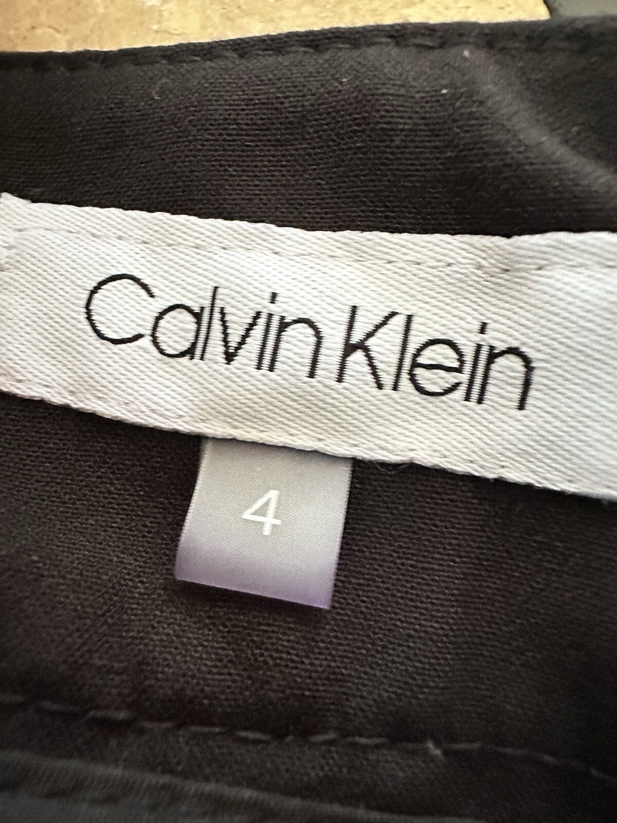 Calvin Klein Women’s Black Stretch Pants Size 8 RRP$140 BNWT image 7