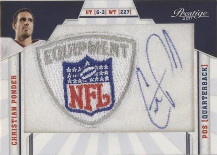 Nfl Equipment Logo Patch Signatures