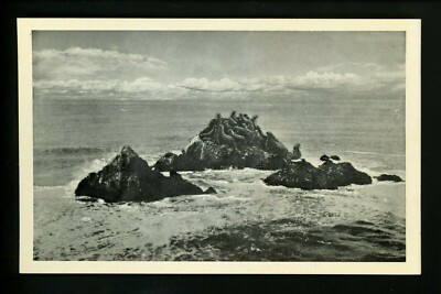 San Francisco, California CA postcard Seal Rocks from Cliff House ...