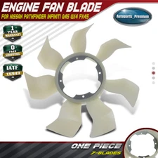 Engine Cooling Fan 7 Blades 16.1'' for Nissan Pathfinder Infiniti Q45 QX4 FX45