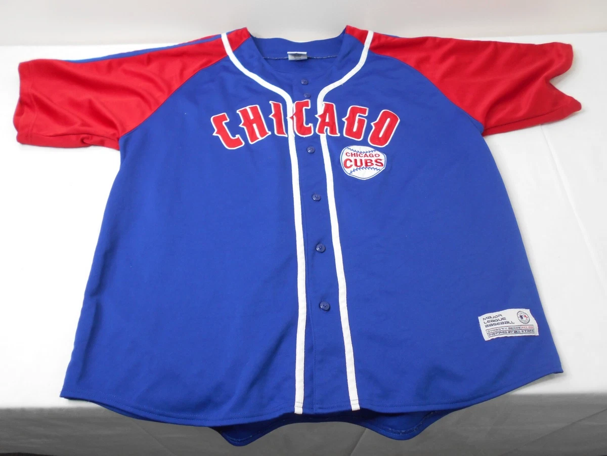 Chicago Cubs Men's MLB Dynasty Series All Stars Sewn Baseball Jersey Size  2XL