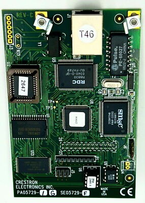 Original CRESTRON CNXENET+ CNX Enhanced Ethernet Erweiterungskarte für Automatisierung 