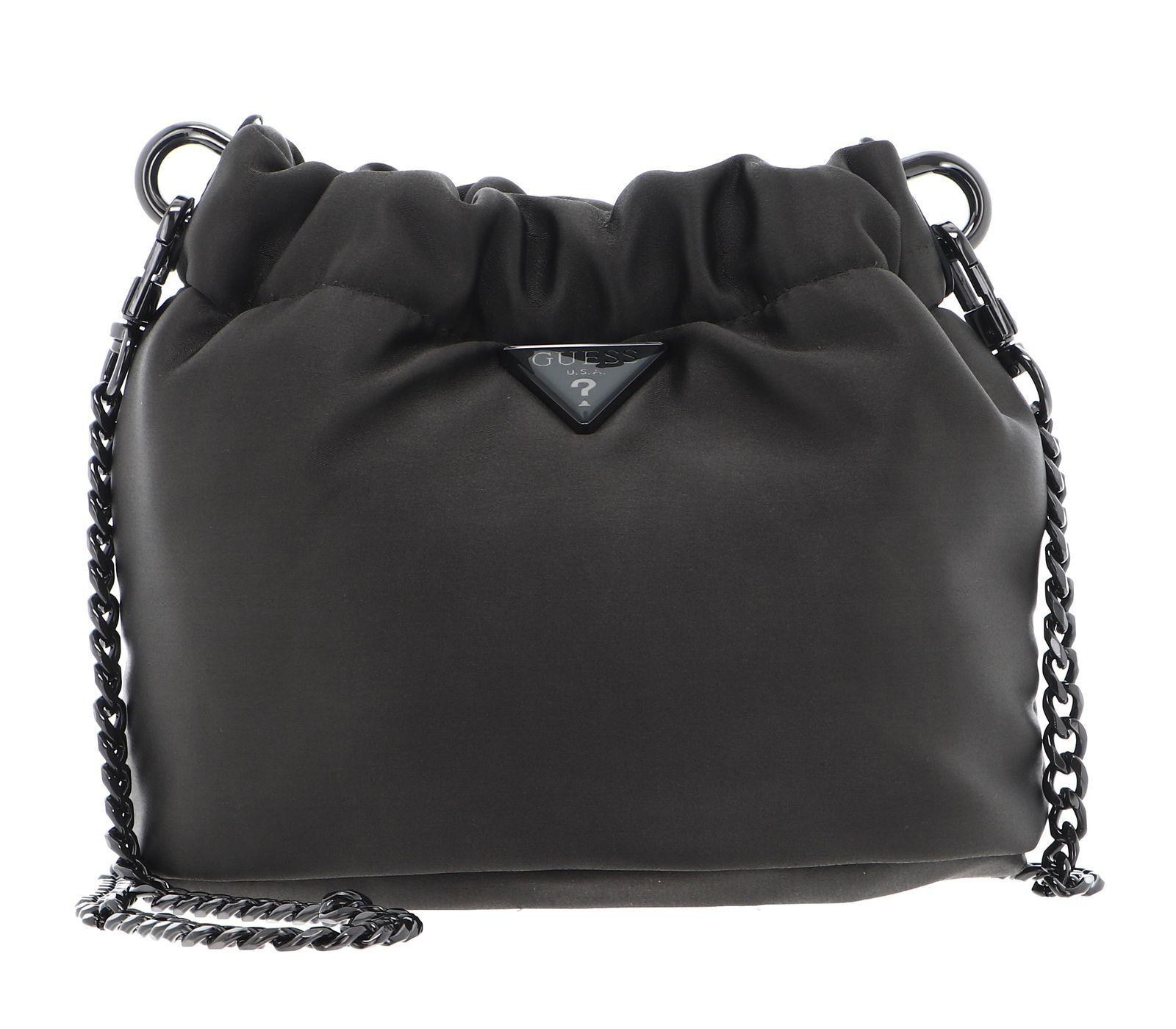 GUESS shoulder bag Velina Mini Pouch Pewter