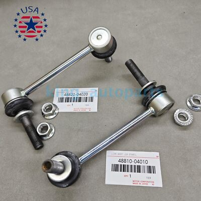 #ad OEM 2PCS Front Stabilizer Sway Bar Link Left Right Fits 05 20 Toyota Tacoma New $76.57