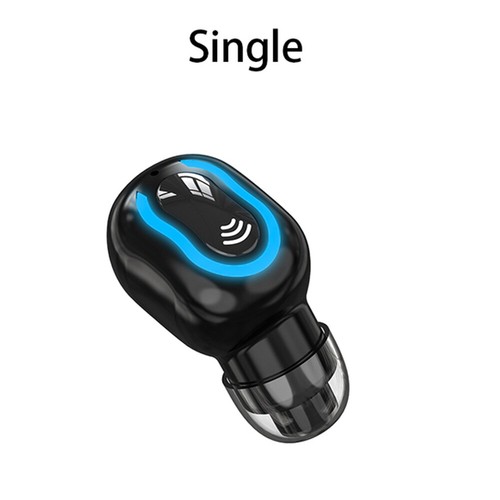 Bluetooth Mini Headset Wireless Computer Earphone Music Earpiece for Cellphones - Picture 13 of 17
